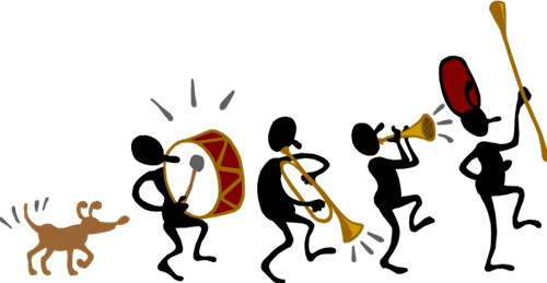 Ware County High School Parade Memorial Drive - Parade Float Clip Art (500x259)