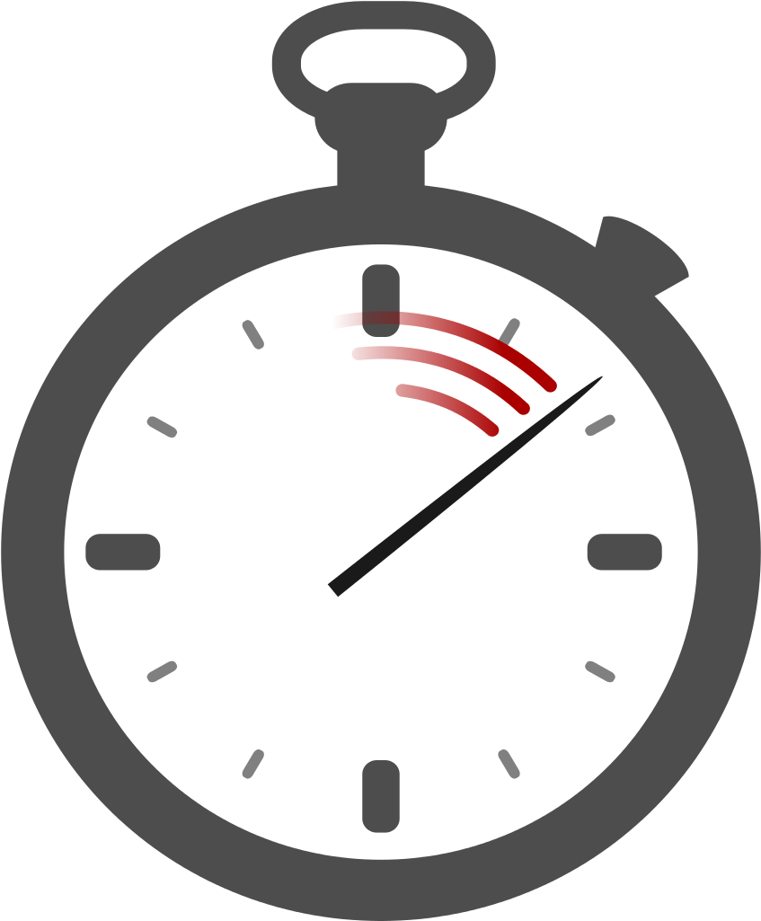 File - Time Trial - Svg - Stopwatch Clipart Transparent (1024x1024)