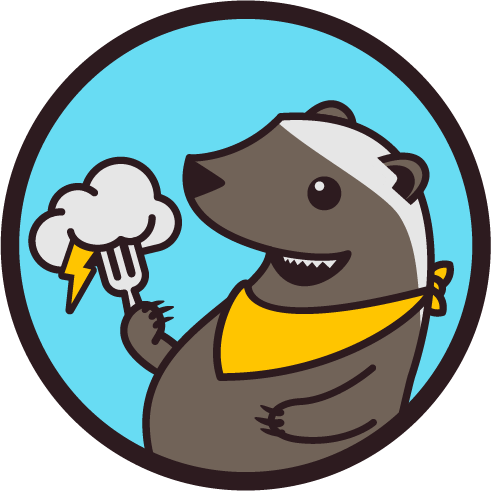 Get Your Free Trial - Lunch Badger Logo (491x491)