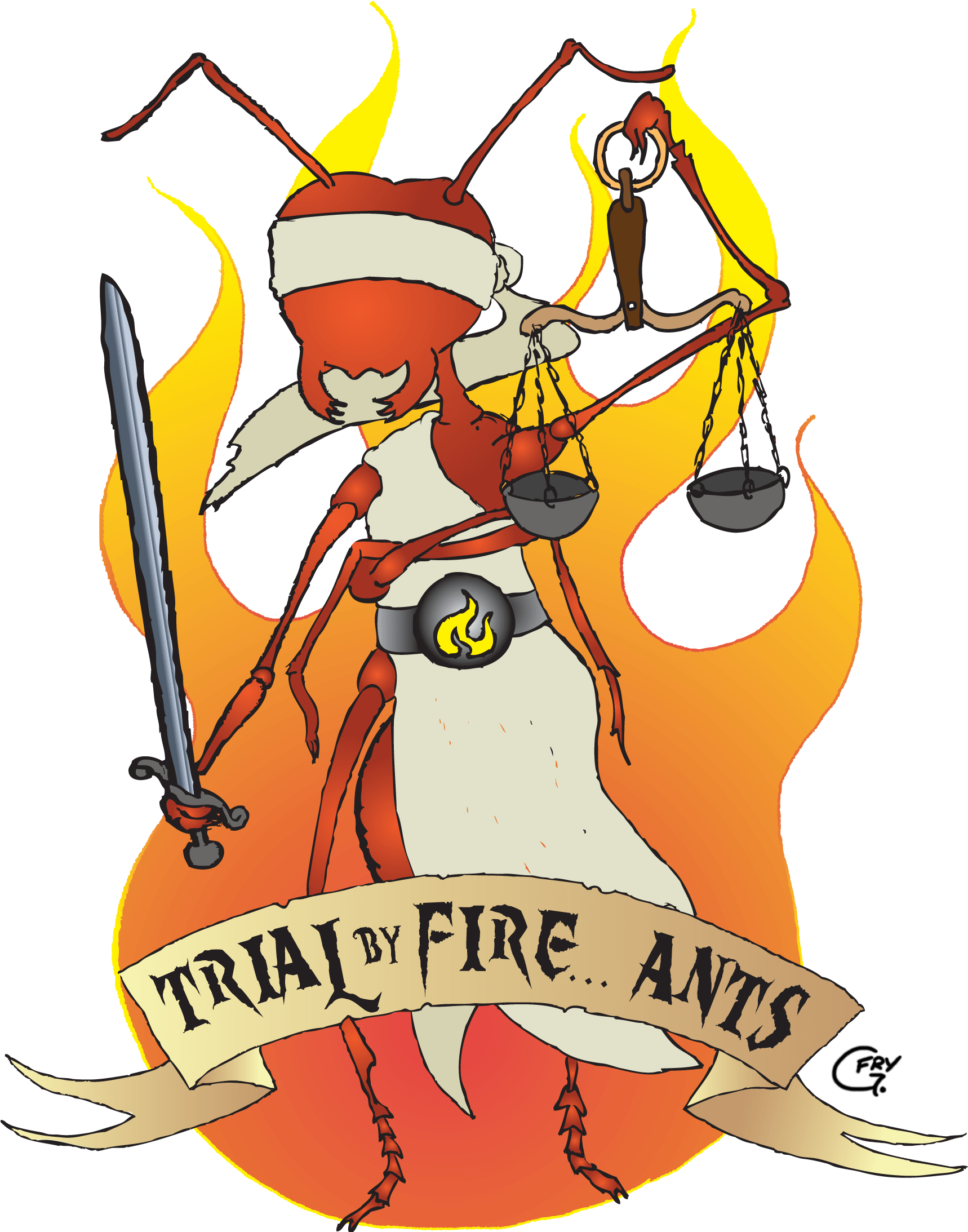 Trial By Fire Ants - Permalink (1737x2190)
