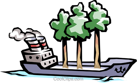 Cargo Ship Royalty Free Vector Clip Art Illustration - Ashgrove School (480x292)