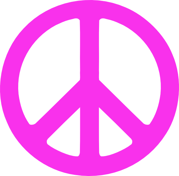 Clipart Info - Grey Peace Sign Png (600x591)