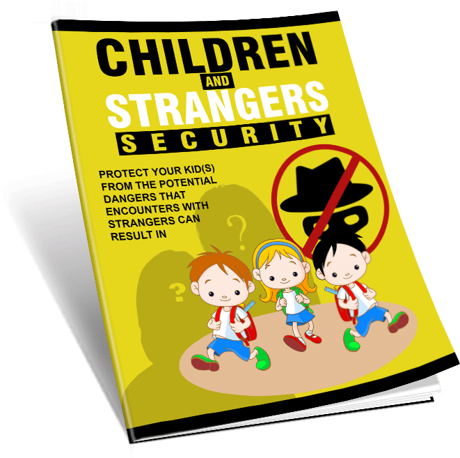 Children And Strangers Security Magnet Upgrade Package - Poster On Child Security (700x660)