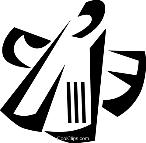 Fins Royalty Free Vector Clip Art Illustration - Emblem (480x471)