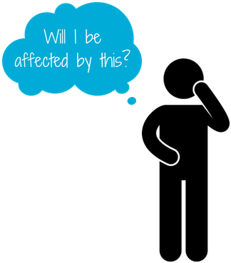 An Icon Of Someone Asking Whether They Will Be Affected - Indigestion (360x400)
