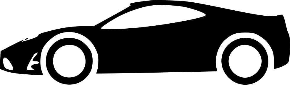 Caduceus Transparent Clip Art - Sports Car Icon Png (980x288)