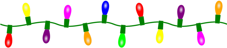 Medium Size Of Christmas - Blinking Christmas Lights Animated (728x182)