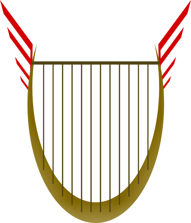Lyre String Instruments Harp Musical Instruments - Lira Instrument (643x749)