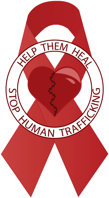 Slave Clipart Human Trafficking - International Human Trafficking Symbol Png (463x800)