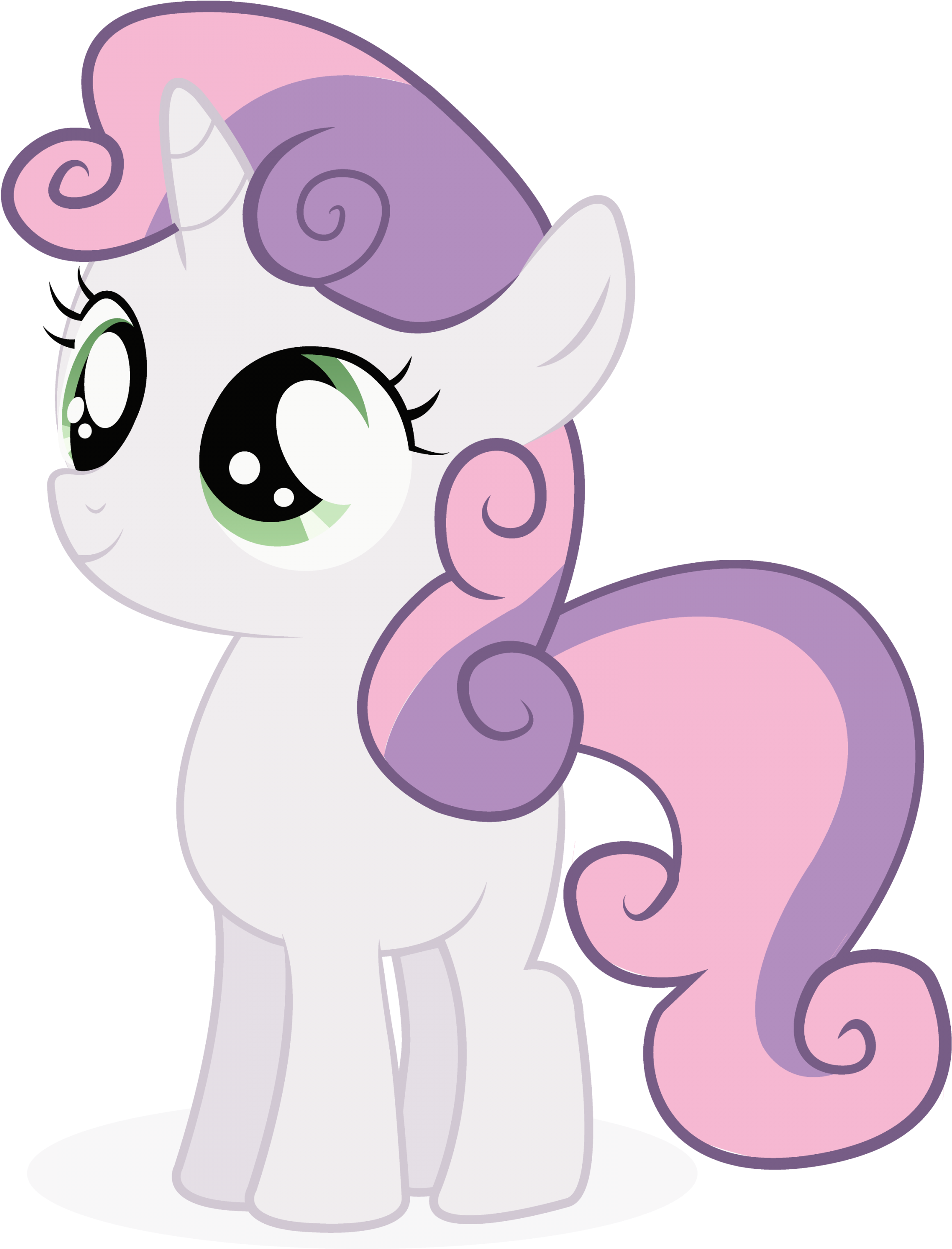 Sweetie Belle Thinking