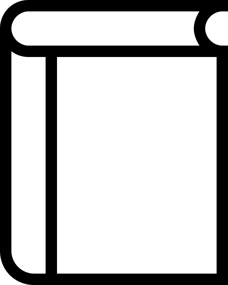 Graphic Royalty Free Stock Books Svg Outline - Icon (784x980)