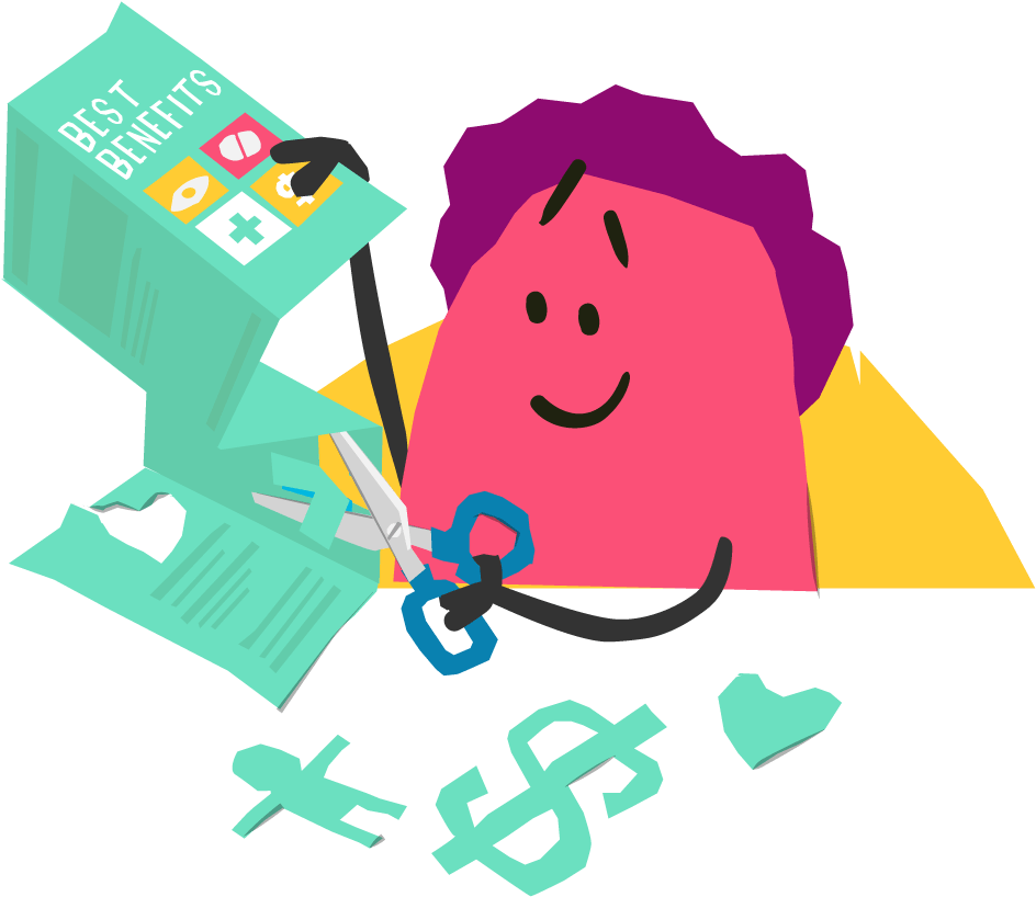 Employee Clipart Restaurant Staff - Benefits Open Enrollment 2018 (1061x846)