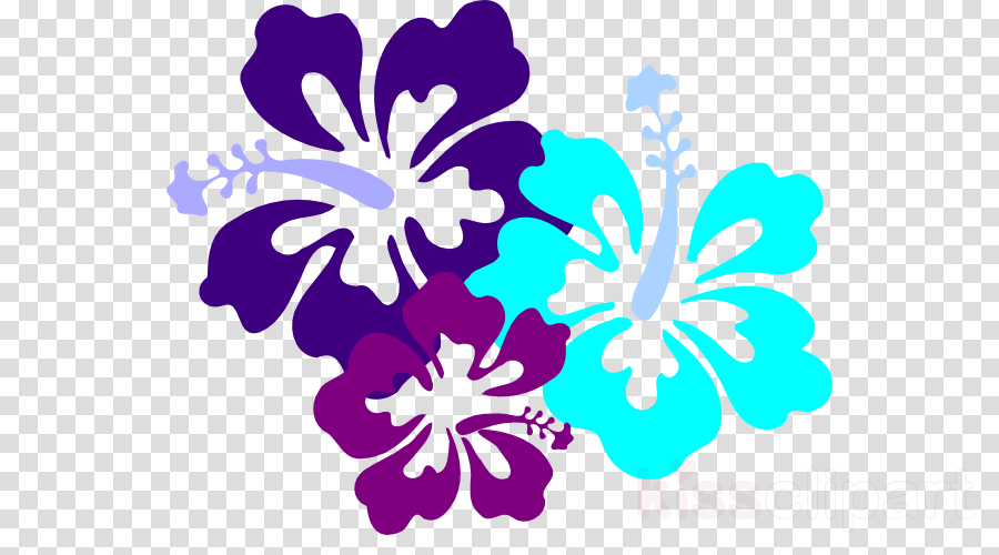 Hibiscus Clip Art Clipart Shoeblackplant Clip Art - Flor Hawaii Png (900x500)