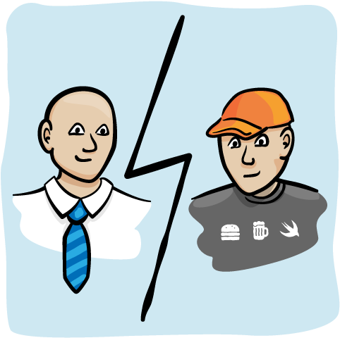 Software Development Clipart Workplace Environment - Being A Freelance Software Developer (500x500)