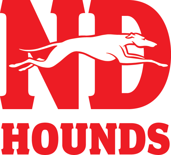 Change Player - Notre Dame Hounds Logo (571x517)