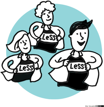 Less Volunteers - Cartoon (357x359)
