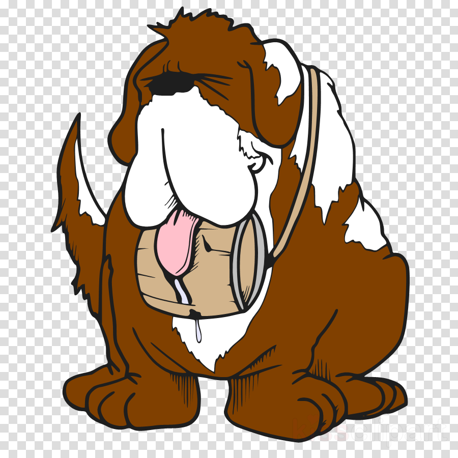Saint Bernard Cartoon Character Clipart St - St Bernard Cartoon Png (900x900)