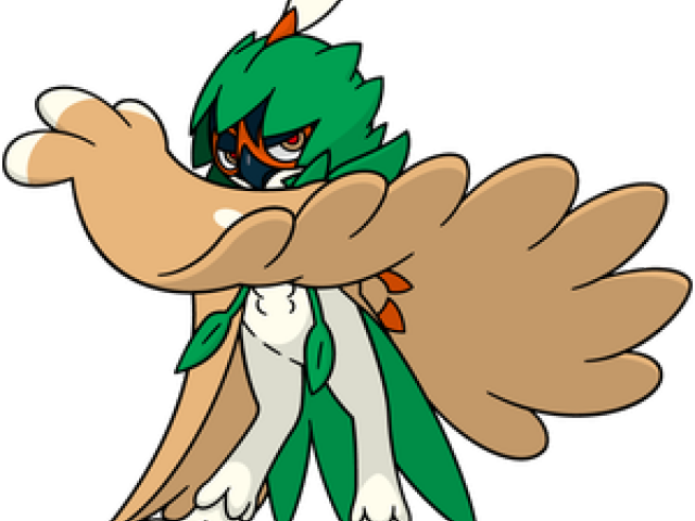 Coconut Clipart Transparent Tumblr - Decidueye Pokemon (640x480)