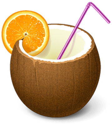 Coconut Clipart Open - Cocos Png (400x400)