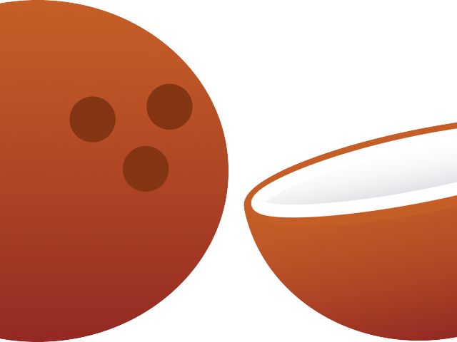 Coconut Clipart Coconut Bra - Circle (640x480)