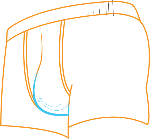 The Curv Pouch Keeps Your Package Away From Your Skin, - The Curv Pouch Keeps Your Package Away From Your Skin, (522x522)