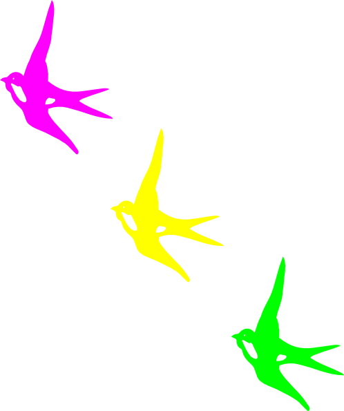 This Free Clip Arts Design Of Colored Clouds Swallow - This Free Clip Arts Design Of Colored Clouds Swallow (498x595)