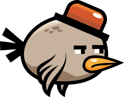 Bird Flight Bird Flight Drawing Computer Icons - Flappy Bird Sprite Png (434x340)