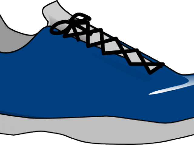 Gym Shoes Clipart Womens Shoe - Tennis Shoe Clip Art (640x480)