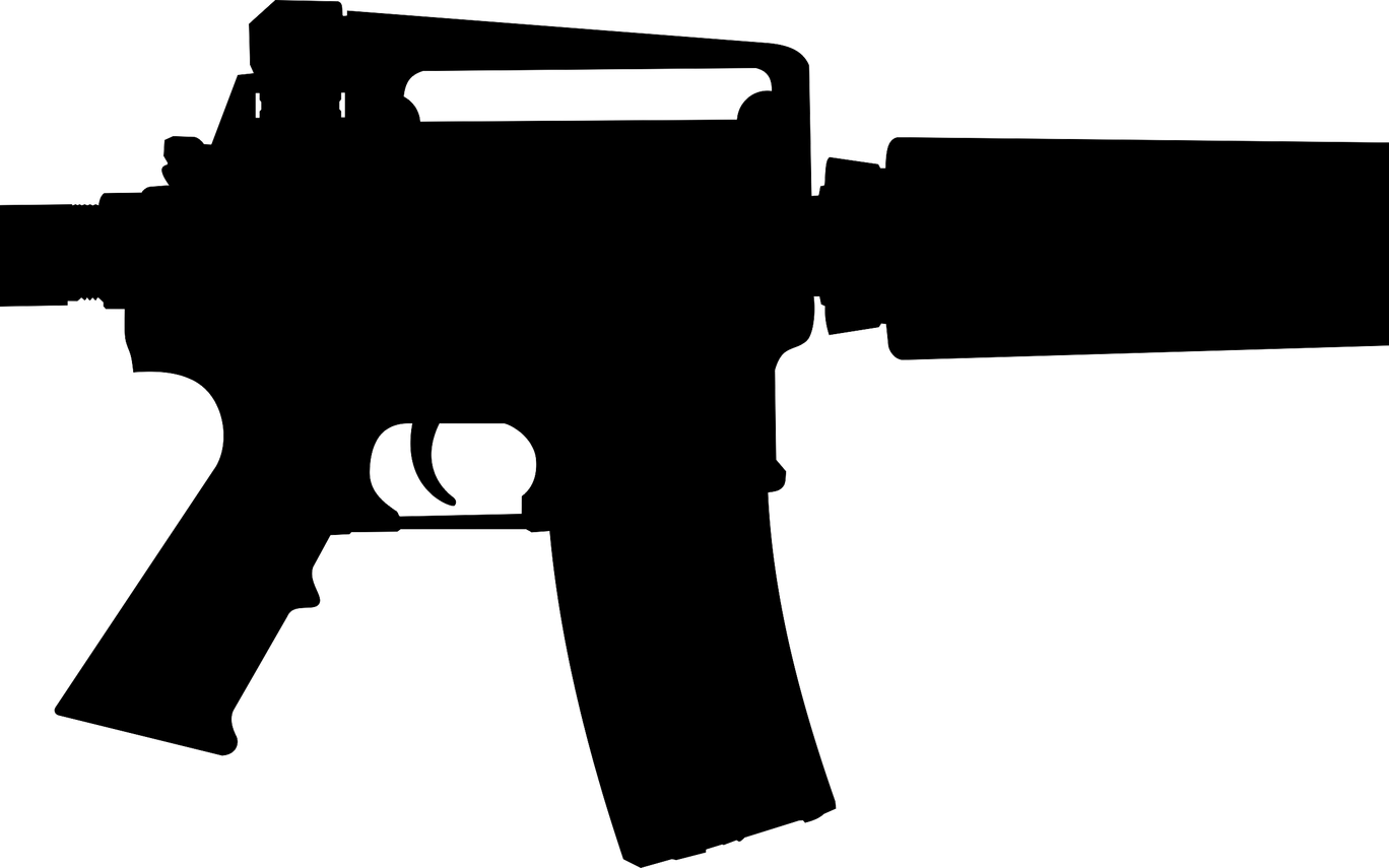 Free Ar 15 Guns Cliparts, Download Free Clip Art, Free - Windham Weaponry R16m4ftt (1368x855)