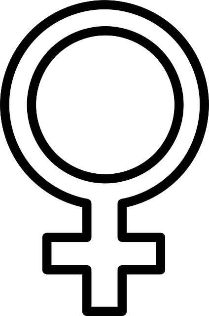 One Woman Shares Her Personal Experience Using Bioidentical - Female Sign Black And White (424x640)