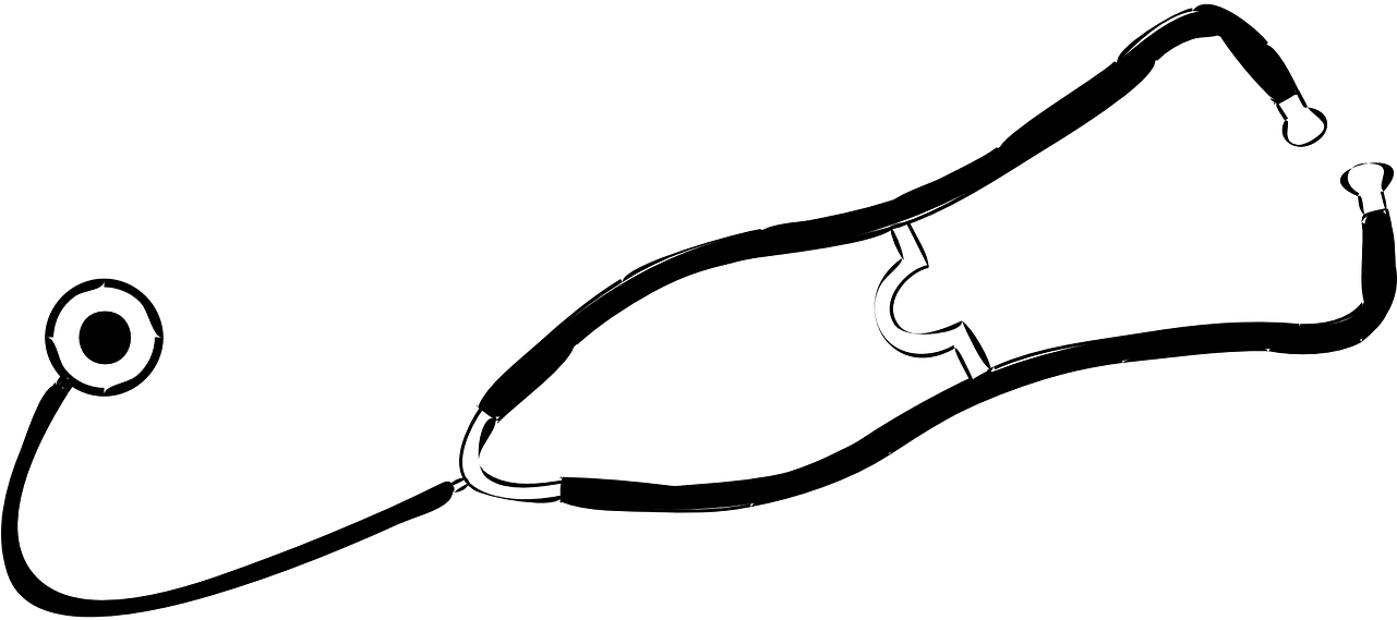 Stethoscope For Measles Article - Stethoscope Clipart (1280x640)