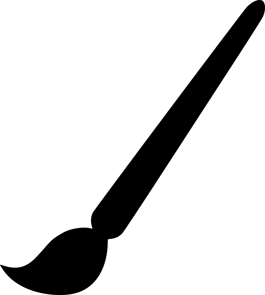 Png File Svg - Paint Brush Icon Png (880x980)