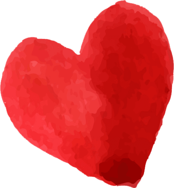 Beautiful Watercolor Heart Stickers By Digital Ruby, - Watercolor Heart Clipart (570x618)