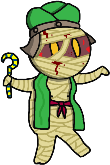 And To Leugi, For Helping So Much With The Leader Art - Cartoon (611x626)