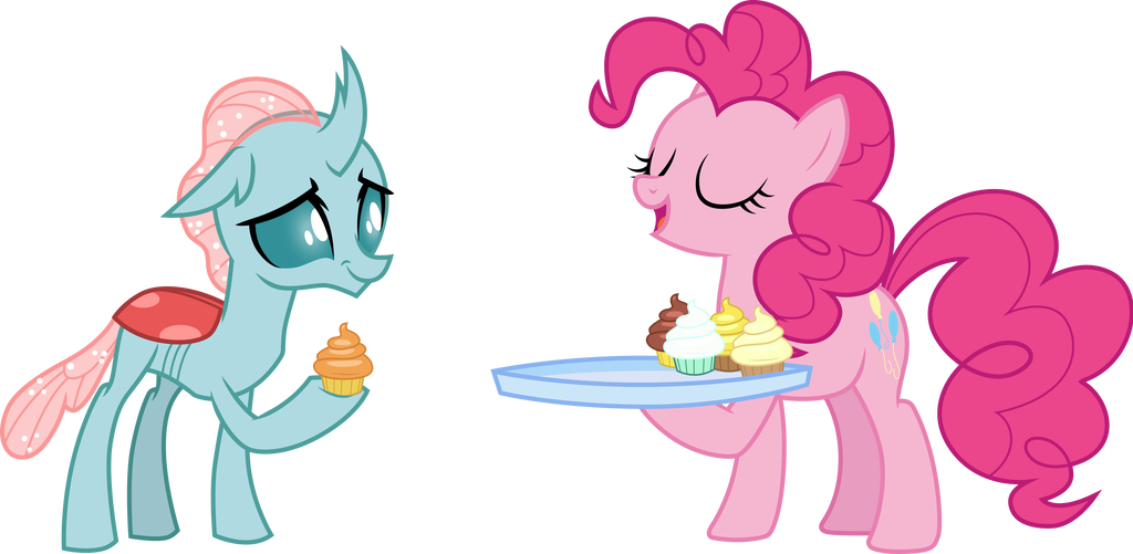 Cupcake And A Compliment By Cloudyglow - My Little Pony: Friendship Is Magic (1024x501)