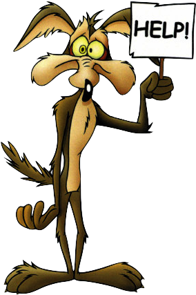 Wile E Coyote Transparent Background (325x450)
