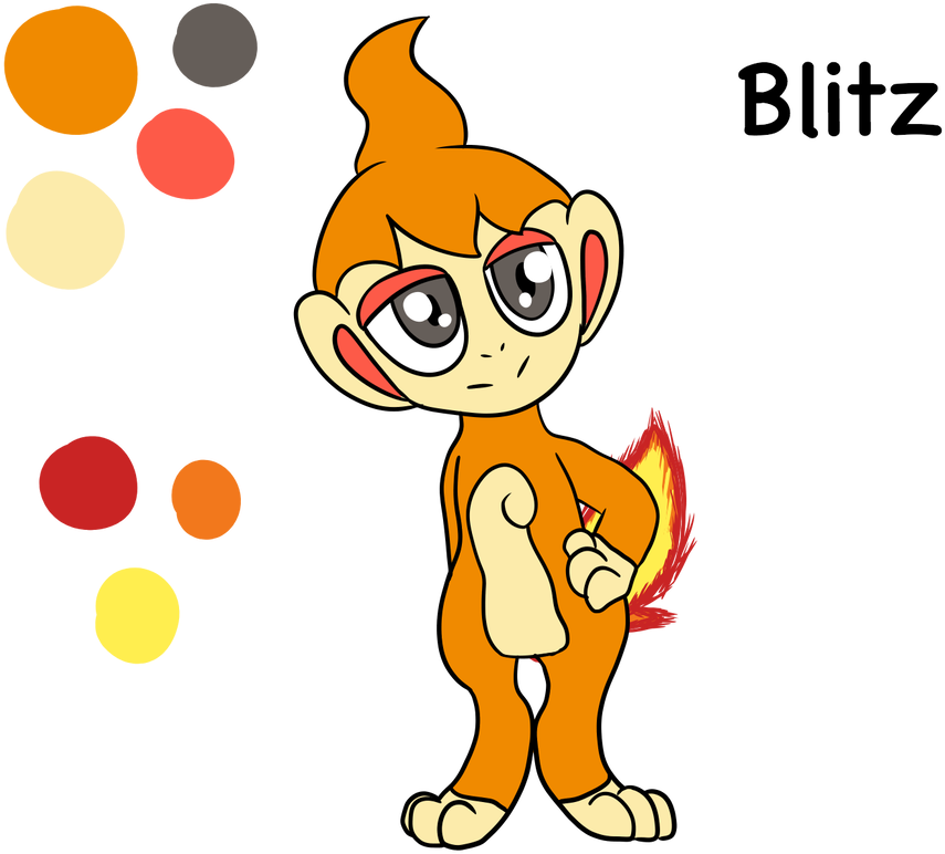 Blitz Reference By Spyrofan00lover - Cartoon (961x831)