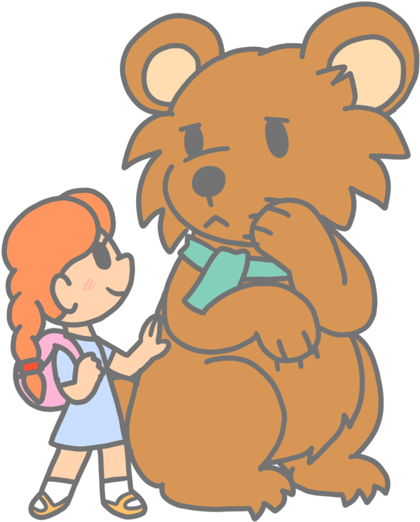 19 Big Clip Freeuse Bear Hunt Huge Freebie Download - Cartoon (1024x768)