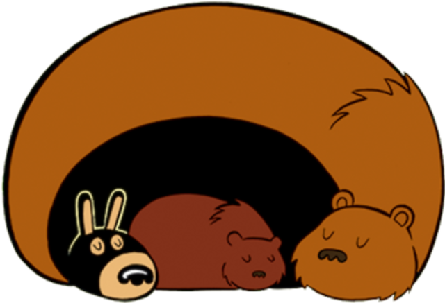 Animals Come Out Of Hibernation - Preschool Craft Hibernation (640x437)