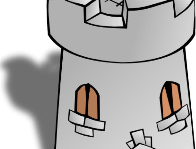 Fortress Clipart Watch Tower - Tower Clip Art (640x480)