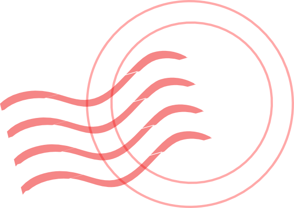 Postmark Clip Art At Clkercom Vector Clip Art Online - Timbro Postale Png (600x425)