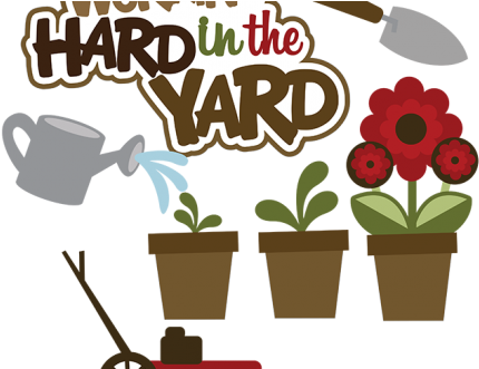 Image Black And White Download Huge - Yard Of The Month Clipart (440x330)