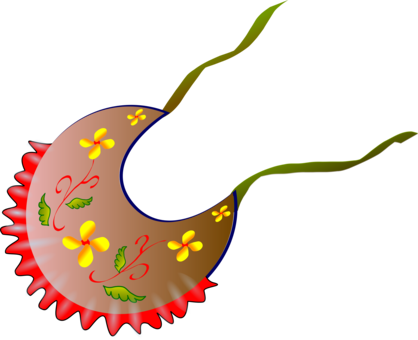 Bib Download Clothing Infant Computer Icons - Clip Art Images Bib (418x340)