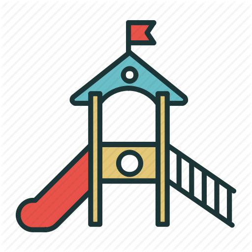 Download Kids Park Icons Clipart Playground Computer - Kindergarten Icon (512x512)