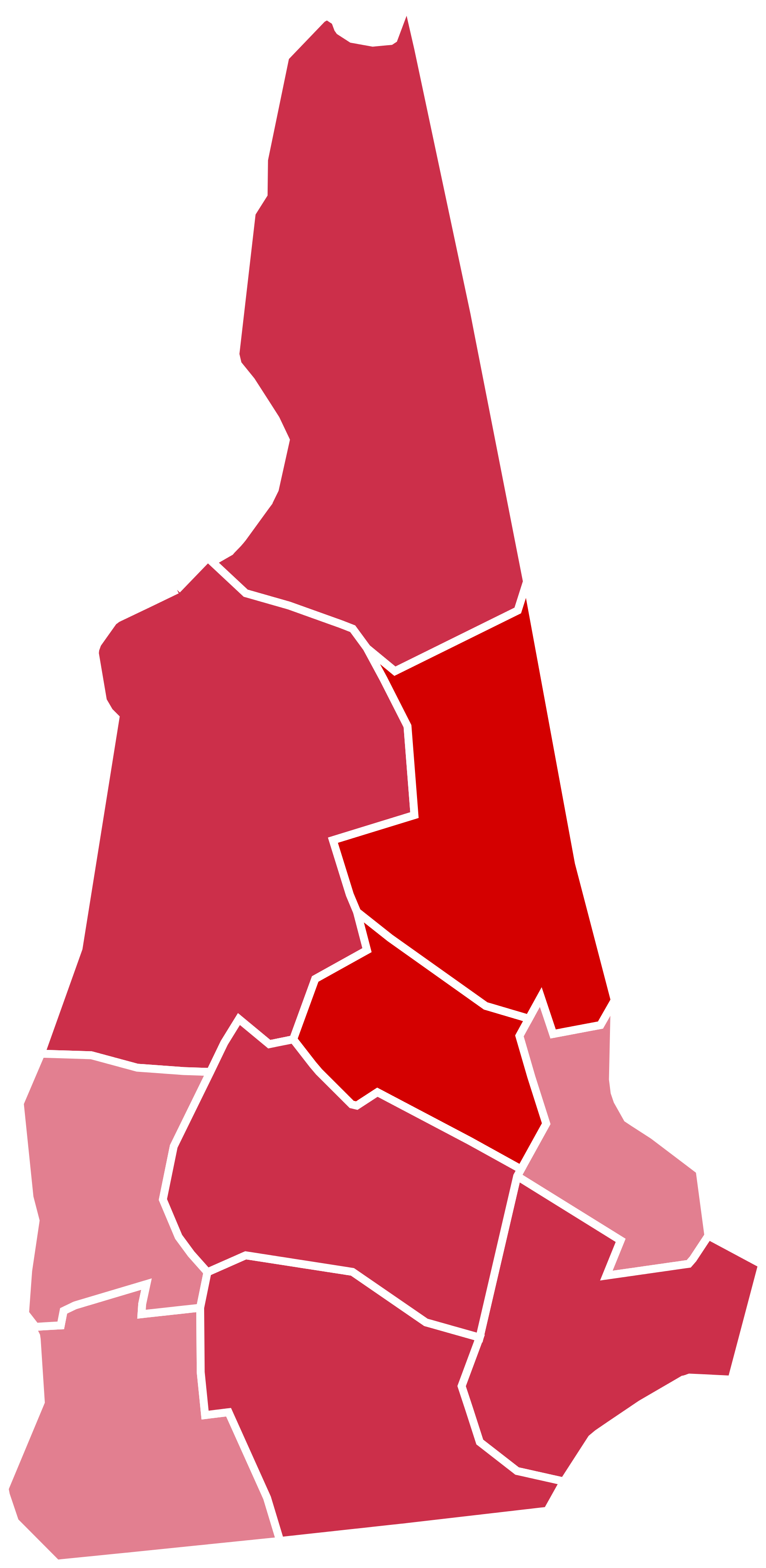Open - New Hampshire 2016 Election Results By County (2000x4093)
