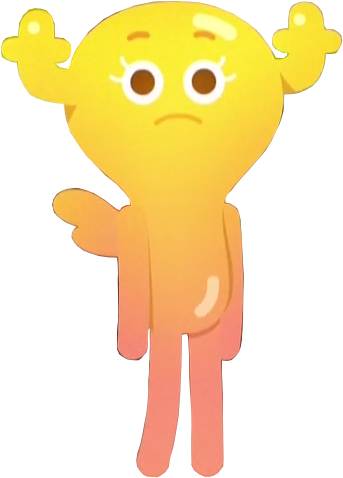 Gumball Clipart Yellow - Amazing World Of Gumball Penny Png (372x516)