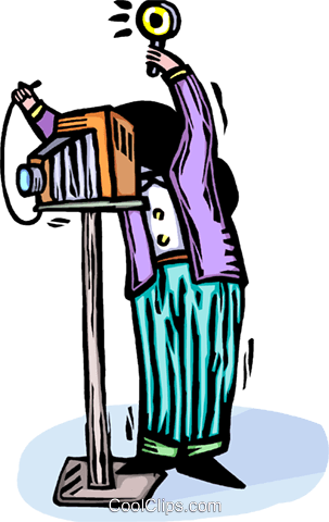 Photographer Royalty Free Vector Clip Art Illustration - Photography (303x480)