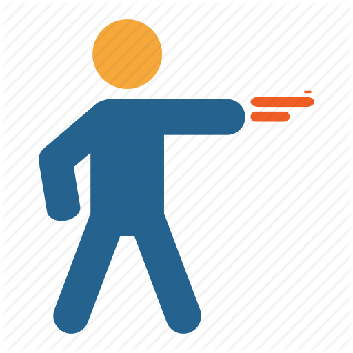 Gun Shot Clipart Olympic Shooting - Sports (512x512)