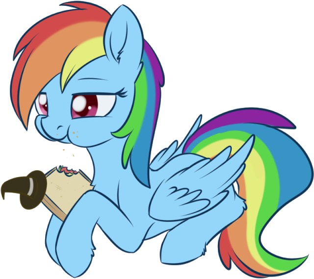 Nightly Roundup - Rainbow Dash (640x569)