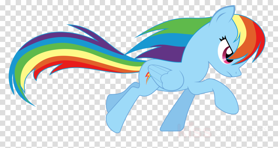 Download Running Clipart Pony Rainbow Dash Horse - Location Pin Transparent (900x480)
